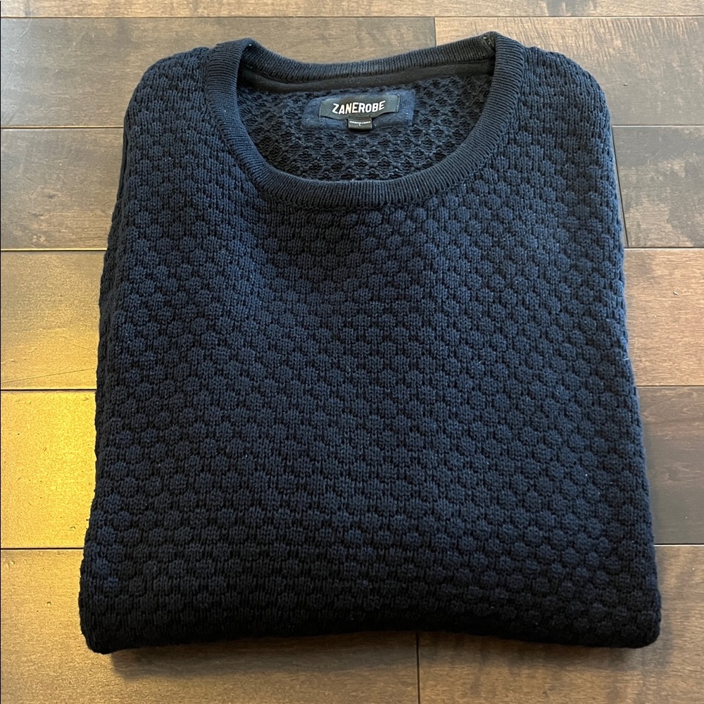 Zanerobe Navy Blue Kit Sweater L
